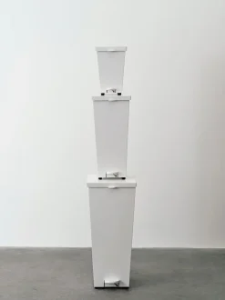 Loop Bin Pedalspand, White