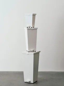 Loop Bin Pedalspand, White