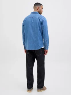 Loose Royal Selvedge 566 Jeans, Dark Denim, W32/L32