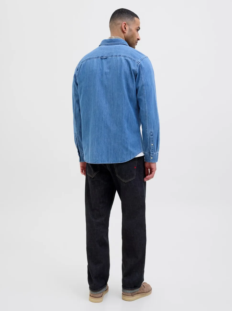 Loose Royal Selvedge 566 Jeans, Dark Denim, W32/L32