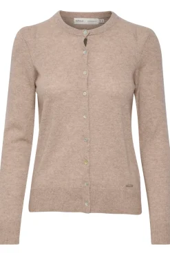 LukkaIW Cardigan, Beige Melange, S/M