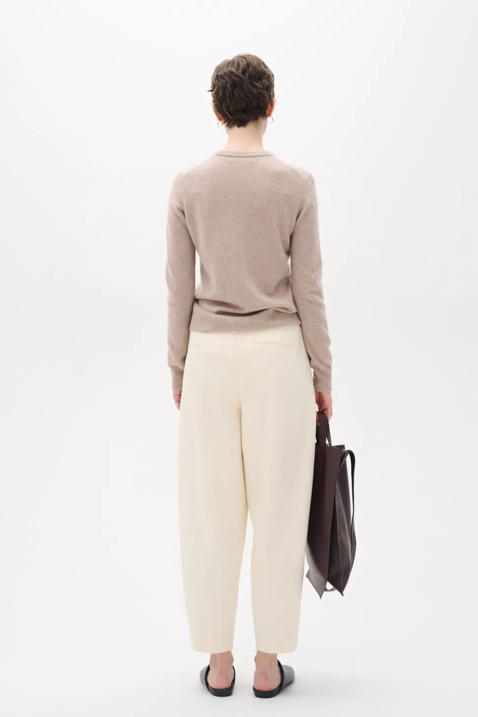 LukkaIW Cardigan, Beige Melange, S/M