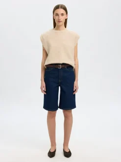 Lulu Knit Vest, Birch, L