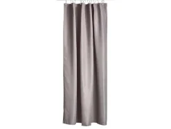 Lux Badeforhæng, Grå, 180x200 cm