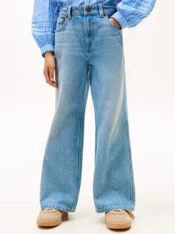 Mabel Wide Leg Jeans, Denim Light, 164 cm