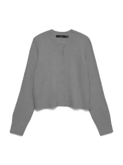 Macy Cardigan, Medium Grey Melange, L