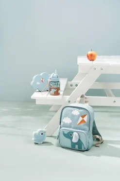 Madkasse & Snack Box & Flaske, Blue