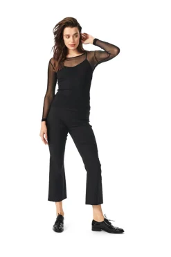 Magic Stretch Bukser, Black, L