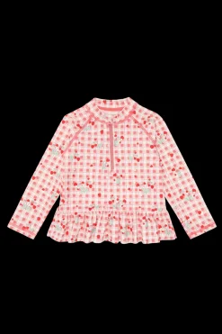 Maiak Girl Badebluse, Ivory, 98-104 cm