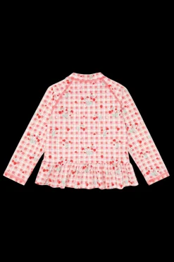 Maiak Girl Badebluse, Ivory, 98-104 cm