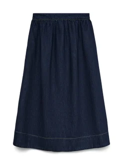 Maiken Nederdel, Dark Blue Denim, L