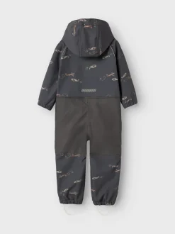 Malfa Shoftshell Flyverdragt, Grey Pinstripe, 104 cm