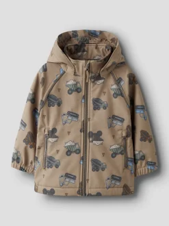 Malfa Shoftshell Jakke, Silver Mink Truck, 104 cm