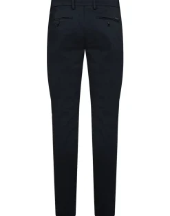 Malik Regular Fit Chinos, Navy, W34/L34