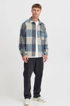 Manheim Skjorte, Faded Denim, XXL