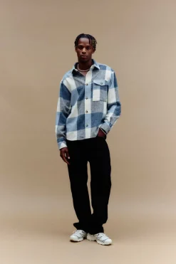 Manheim Skjorte, Faded Denim, XXL