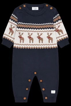 Manly Raindeer Heldragt, More Navy, 80 cm