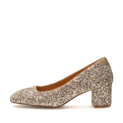 Marie Low Glitter Pumps, Multi, 39