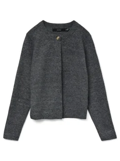 Marina Cardigan, Dark Grey Melange, M