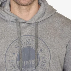 Marius Hættetrøje, Light Grey Melange, L