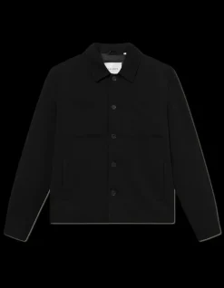 Marseille Hybrid Jakke, Black, XXL