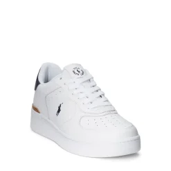 Masters Court Leather Sneakers, White, 45