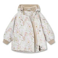MATWai Fleeceforet Printet Forårsjakke, Sakura Spring, 104 cm