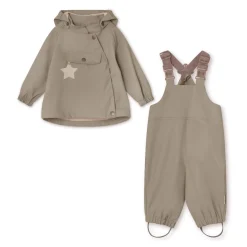 MATWainis Regnsæt, Grey Brown, 116 cm