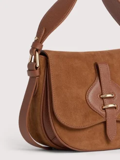 Mavery Small Håndtaske, Cognac