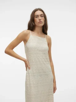 Maya Singlet Kjole, Birch, XL