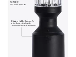 Mega Plus 1200 Blender, Carbon Black