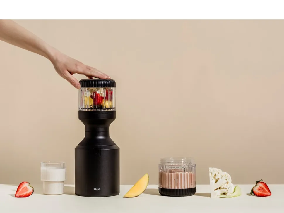 Mega Plus 1200 Blender, Carbon Black