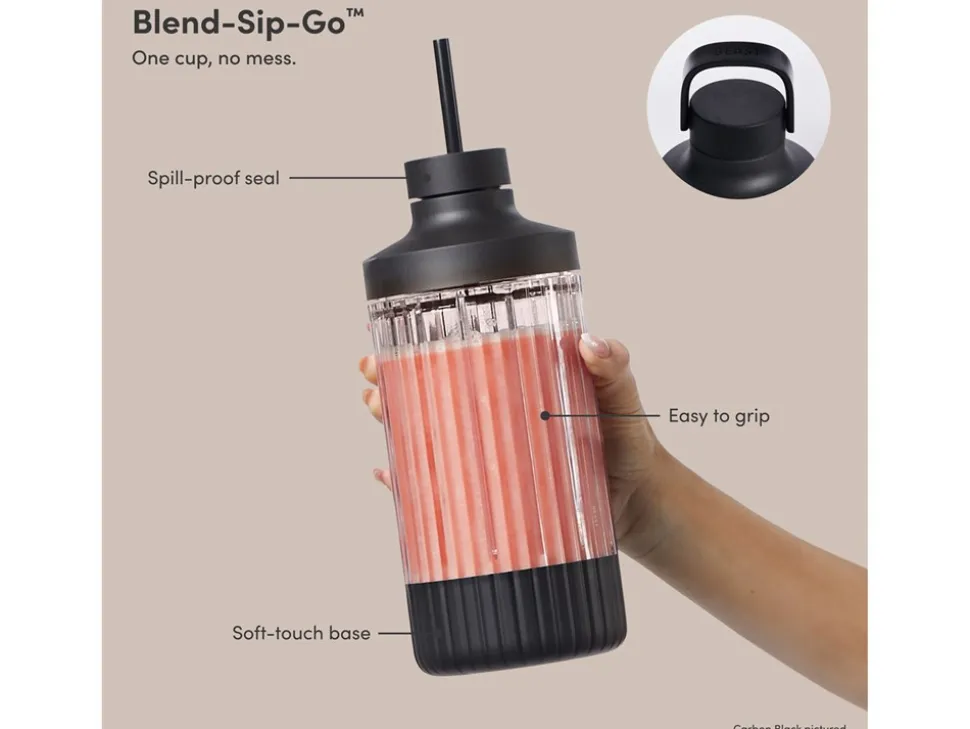 Mega Plus 1200 Blender, Carbon Black