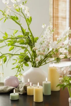 Melted LED Bloklys, Light Lavender