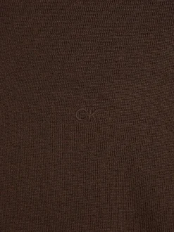 Merino Polo Pullover, Java, L