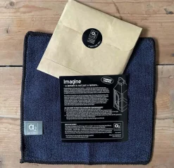 Micro Lanterne, Olive, 12,5x25x12,5 cm