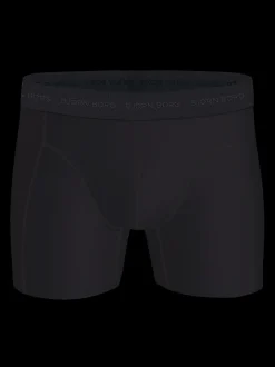 Microfiber 3-pak Boxershorts, Black, L