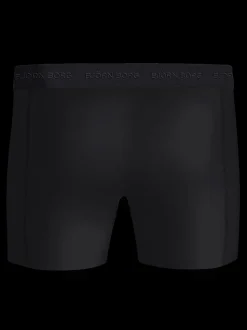 Microfiber 3-pak Boxershorts, Black, L