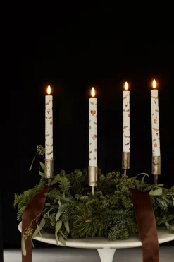 Mie Calendar 2-pak LED Kronelys