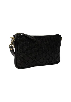 Mika Small Clutch, Black