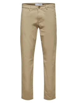 Miles Flex Bukser, Greige, W33/L34