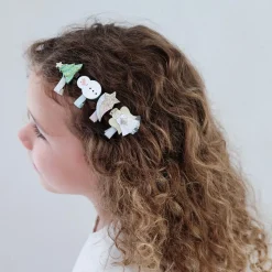 Mini Angel Christmas 8-pak Hårclips