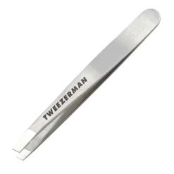 Mini Slant tweezer, classic stainless