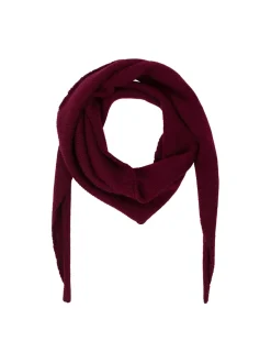 Misty Knit Tørklæde, Wine