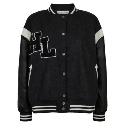 Mix Bomber Jakke, Black, M