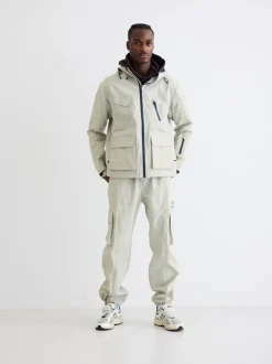 Mizo Elka Shell Jakke, Stone, L