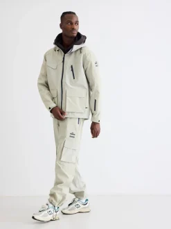 Mizo Elka Shell Jakke, Stone, L