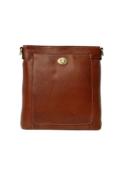 Moa Small Crossbody, Cognac