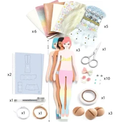 Mode Af Caroline Påklædningsdukker