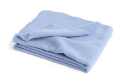 Mono Throw Plaid, Light Blue, 130x180 cm